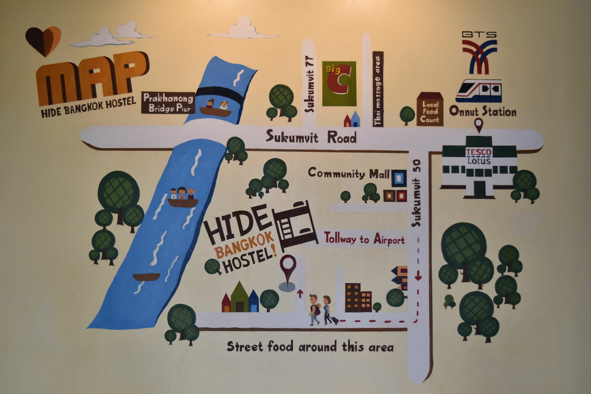 Hide Bangkok Hostel Dış mekan fotoğraf